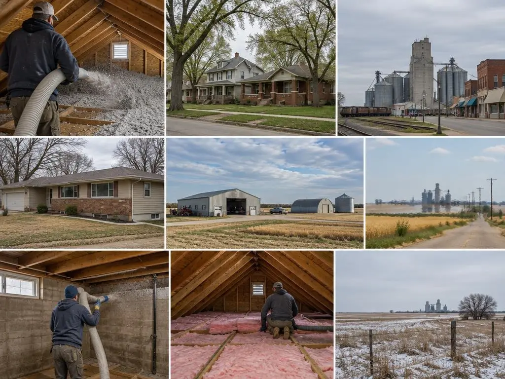 Blown-In Insulation in Hutchinson, KS